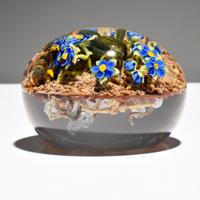 Paul J. Stankard Botanical , Root People Paperweight - Sold for $1,536 on 11-04-2023 (Lot 532).jpg